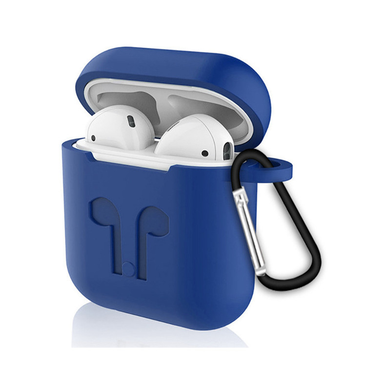 Дешевый силиконовый чехол для Airpod, однотонные сумки для наушников Airpods