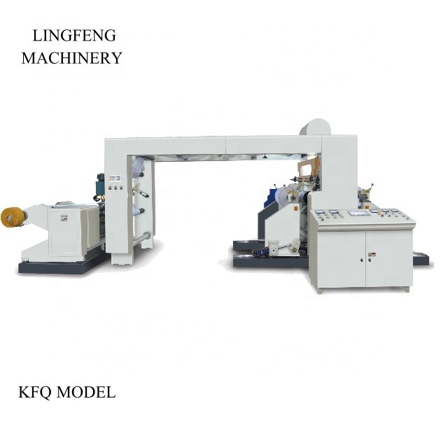 KFQ-1800 width Full Automatic Jumbo Roll Slitter Rewinder Machine