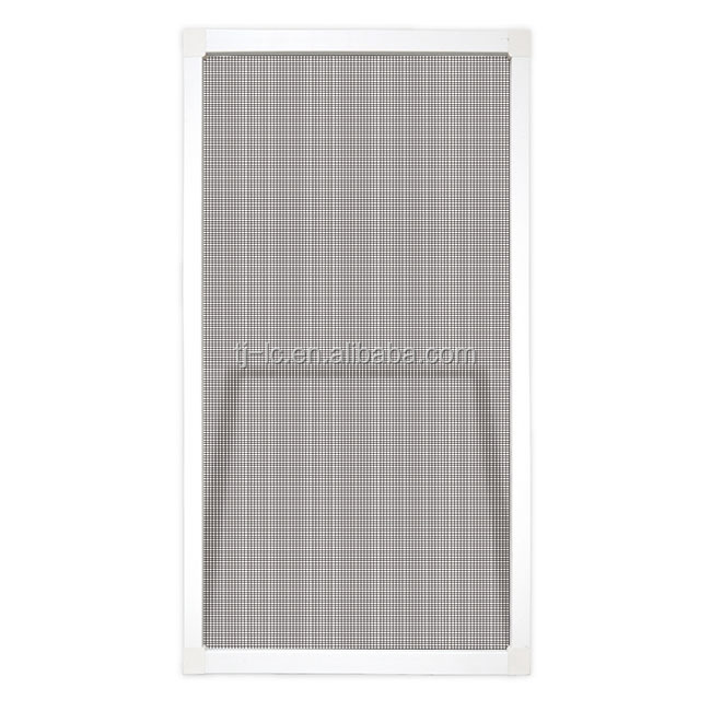 Fixed alu frame window screen