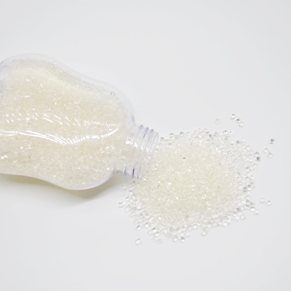 Transparent pla (poly lactic acid) granule resin