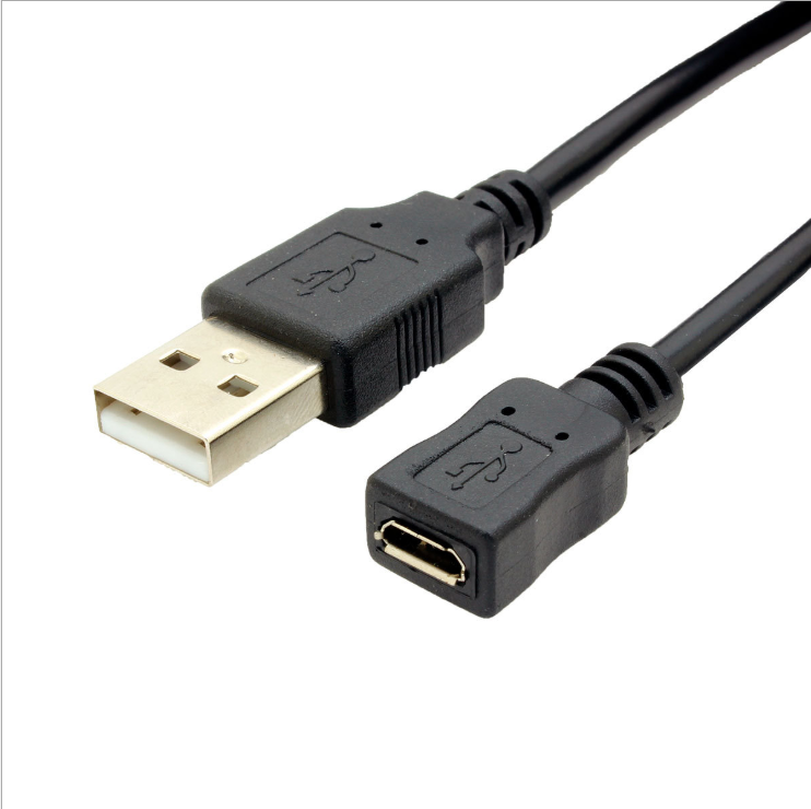 Кабель для передачи данных Usb штекер-микро гнездо usb для подключения android полностью медный