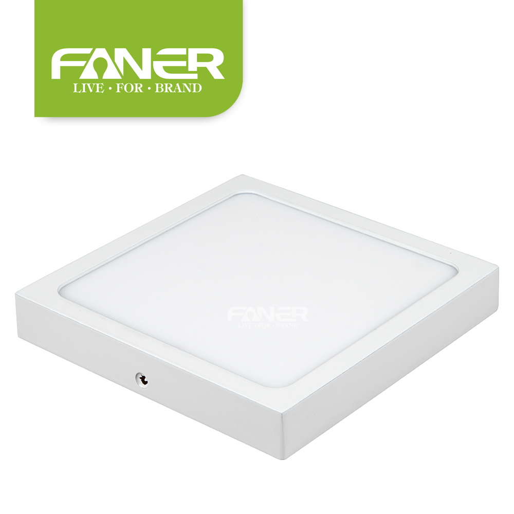Ultra Bright 6W 12W 18W 25W Surface mounted Square led panel light 18w led Square downlight housing for kitchen bathroom well