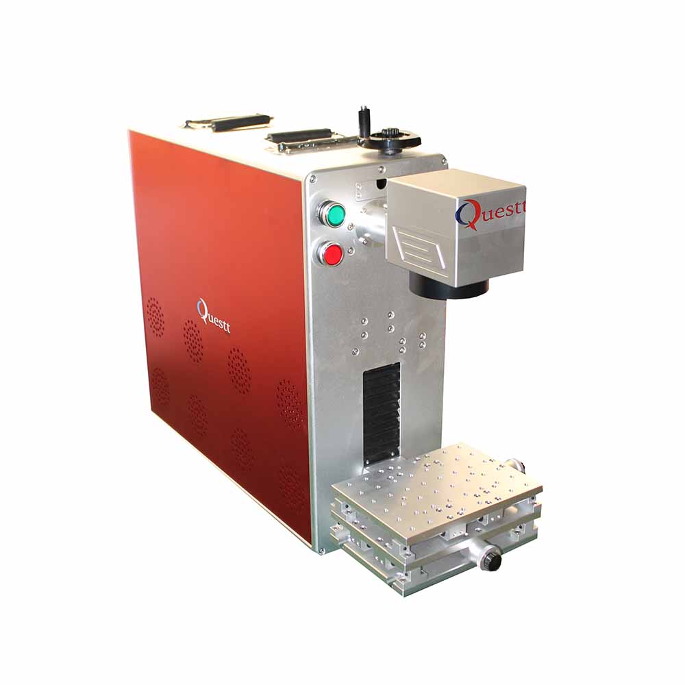Portable mini 20w 30w 50w laser marking machine for jewelry tabletop laser etching machine