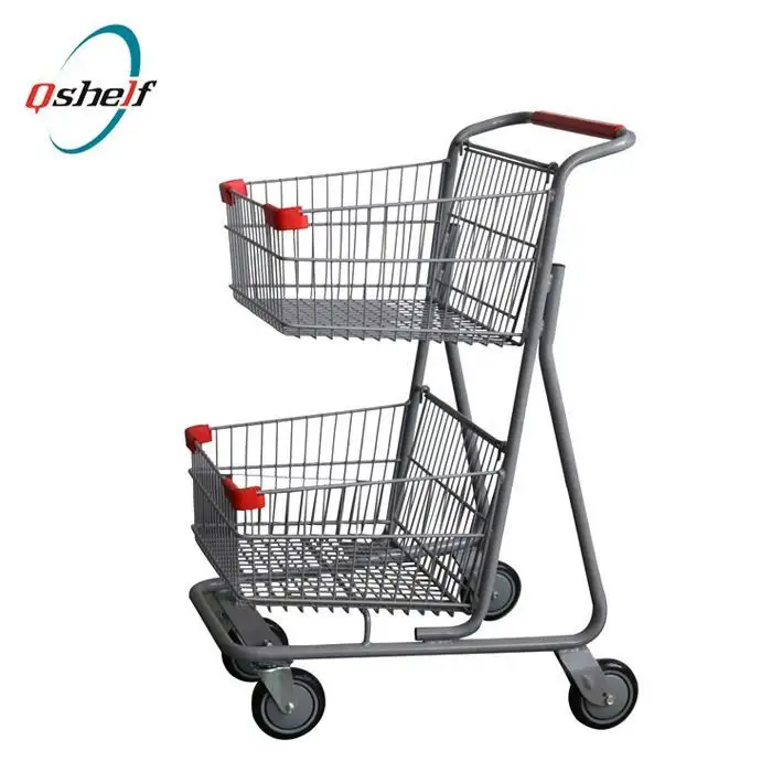 Kids plastic shopping cart with toy car kids plastic supermarket trolley
