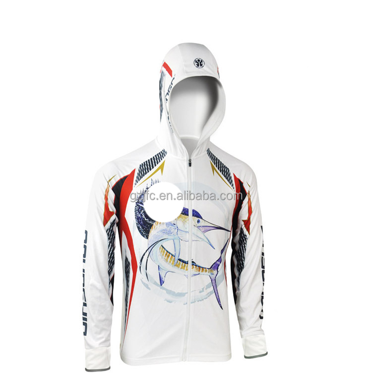 Uv Protection Quick Dry Long Sleeve Fishing Jersey Shirts Wear