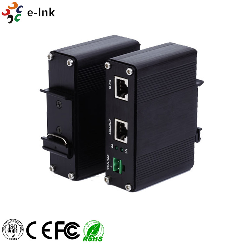 E-link закаленные сплиттер рое гигабитный с DC 12 В выход