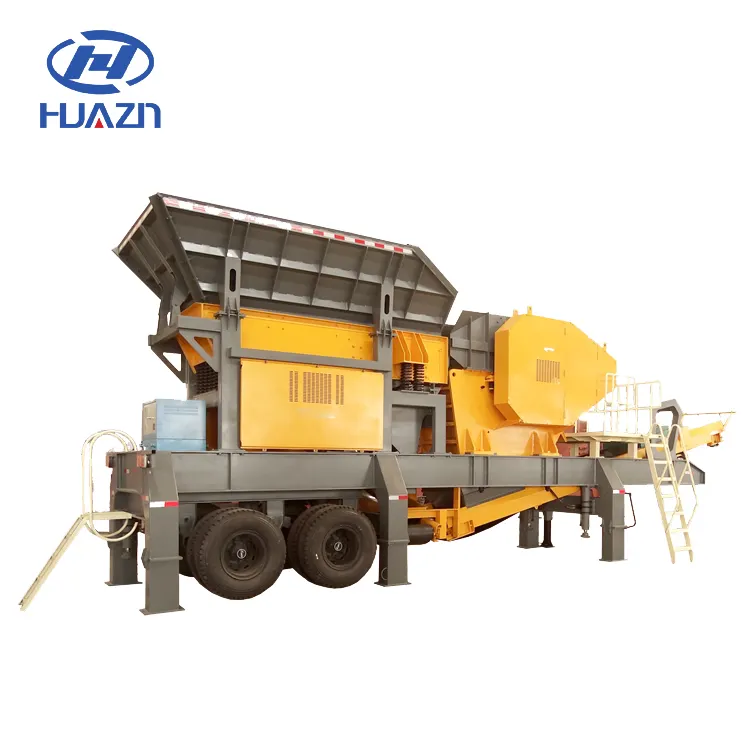 Crusher Plant Mobile Gold Mining Plant YD Series Mobile Crusher