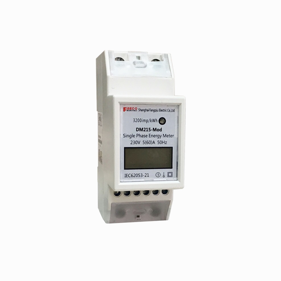 DM215 230V 60A импорт/экспорт кВтч однофазный цифровой измеритель