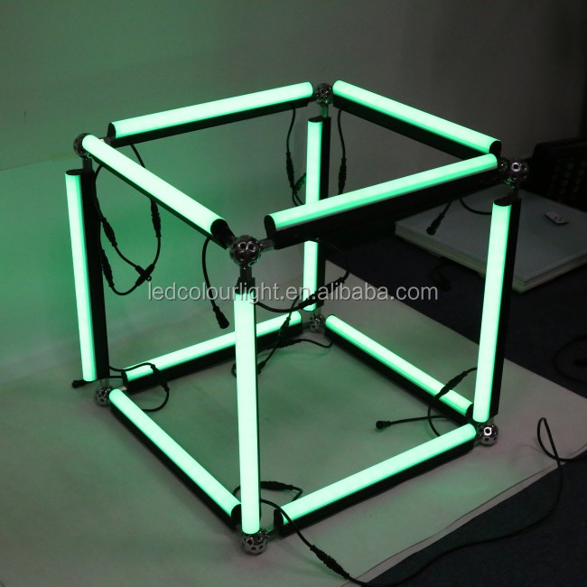 Ledcolourlight профессиональный производитель DMX 3D rgb светодиодные трубки IP65