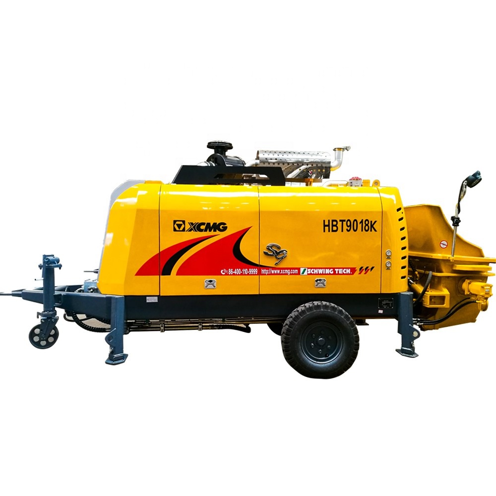 HBT9018K Trailer-Mounted concrete pump low price