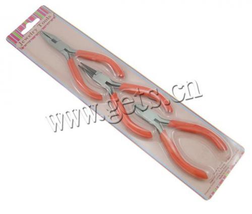 deep reddish orange Ferronickel Plier Set pliers kit jewelry pliers 51x112mm- 126mm 3PCs/Set 272177