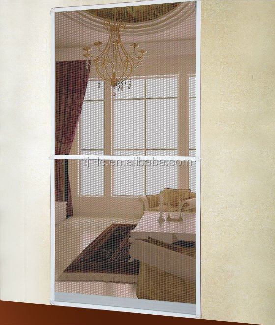 Roller fly screen for door
