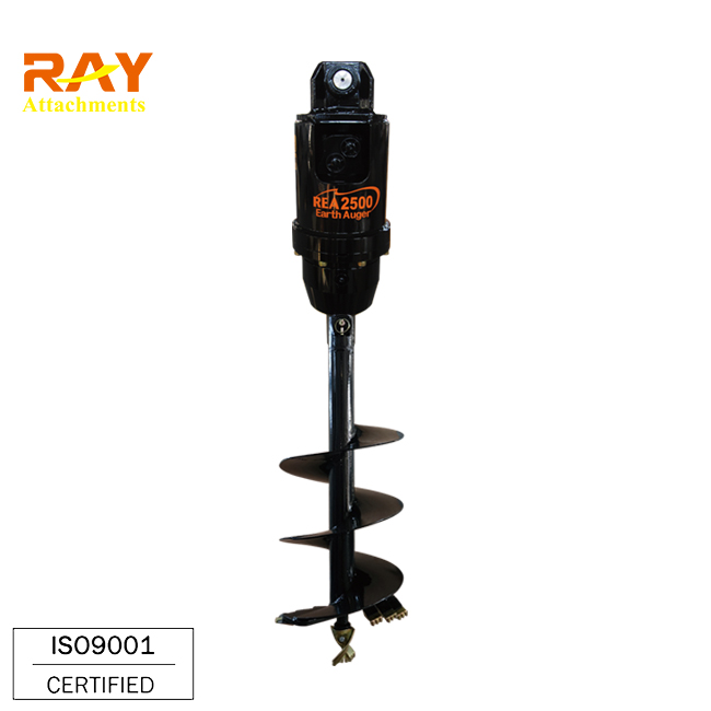 Excavator Skid Steer Backhoe Earth Auger Drill Post Hole Digger