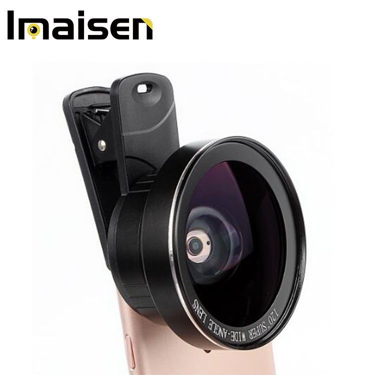 2017 New design mobile camera lens 120 degree wide angle lens and 15x macro lens for cell phone without dark corners
