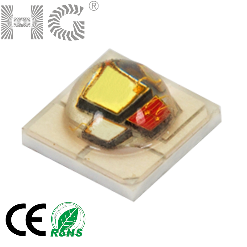 3535 RGB керамическая Светодиодная лампа шарик 25mil чип красный зеленый синий 3 цвета в одном 3535 RGB SMD led для сценического освещения