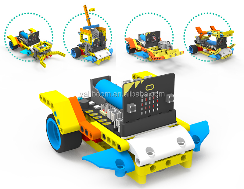 Бестселлер: bit 5 в 1 паровой обучающий программируемый microbit V1 V2 умный робот автомобиль кирпичи с недорогой платой