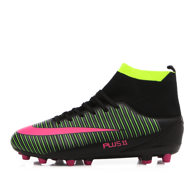 2018 Promotional colorful soccer shoes boots football shoes soccer boots outdoor soccer shoes