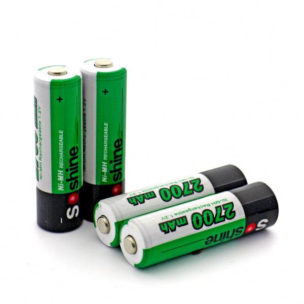 2019 Новый 2700mAh AA 1,2 V Ni-MH литиевый аккумулятор для электронной сигареты
