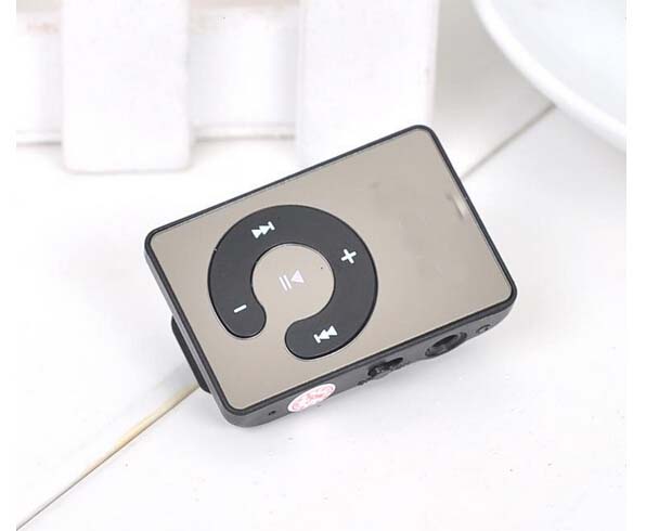 Мини зеркальный зажим USB цифровой Mp3 музыкальный плеер Поддержка 8 Гб SD TF карта 7 видов цветов на выбор