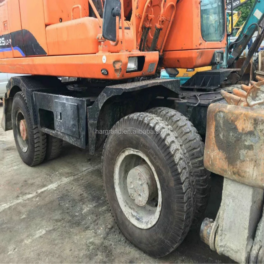 Б/у колесный экскаватор Doosan DH225LC-7, хорошее колесо 22t, экскаватор Doosan, конкурентоспособная цена
