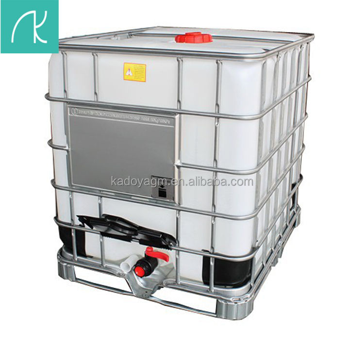 Высокое качество 1000L IBC tote bin IBC tank в HDPE на железном поддоне
