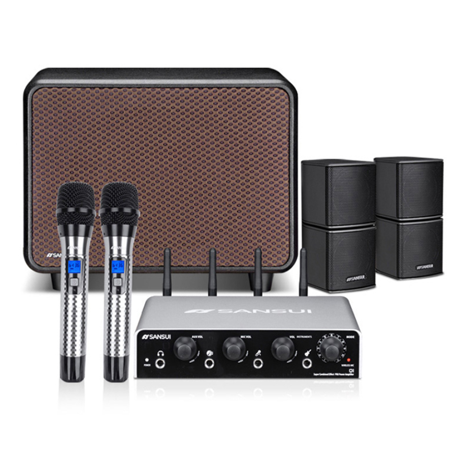 Оптовая продажа, акустическая система SANSUI hifi для домашнего кинотеатра 5,1, динамик для домашнего кинотеатра