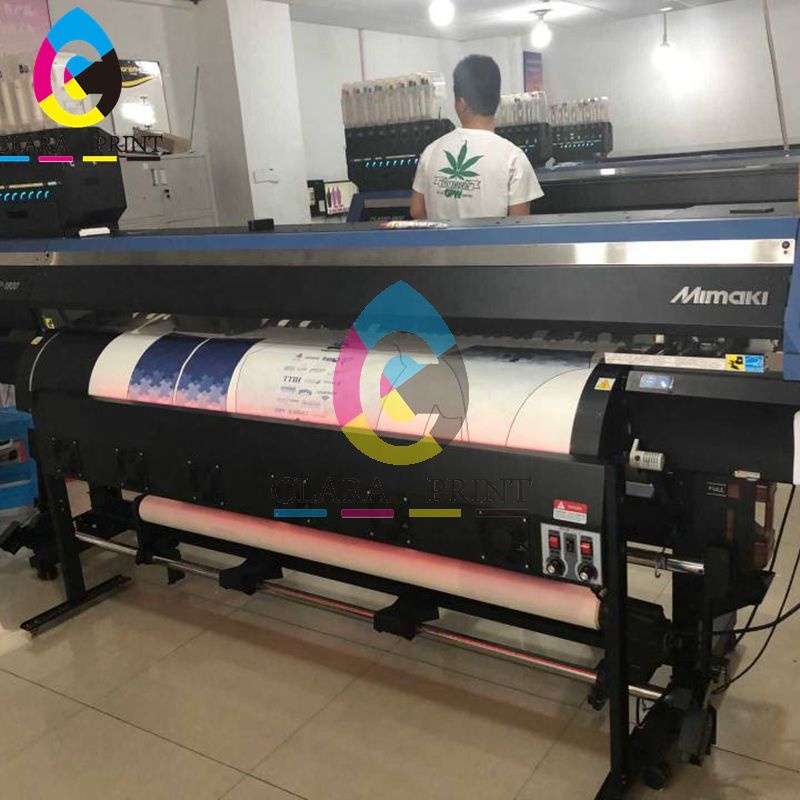 Переработанный mimaki ts300p-1800 сублимационный текстильный принтер с чернилами sb411