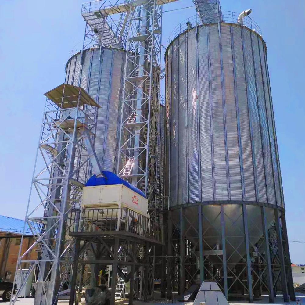 Лучшие продажи 500ton фермы используется для хранения зерна, силоса распродажа