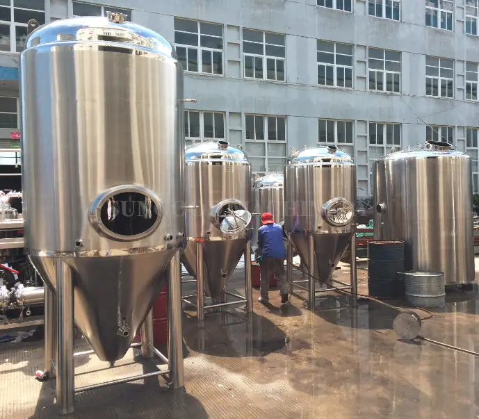 Conical Fermenter Beer Fermentation Tank/Conical Fermentor/Stainless Steel Fermentor For Beer