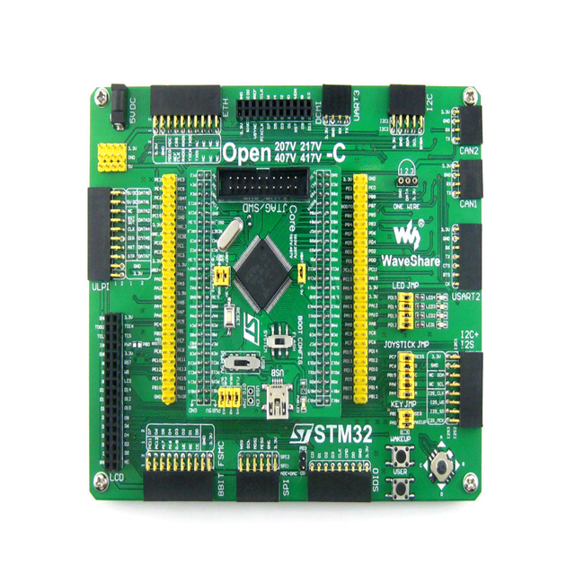 STM32 доска STM32F407VET6 STM32F407 ARM Cortex-M4 STM32 макетная плата + PL2303 USB UART конвертер = Open407V-C стандарт