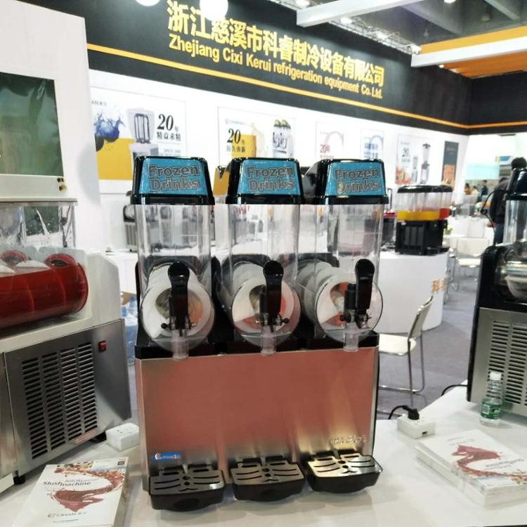 12L Одобрено CE cixi три аромата slurp машина со светодиодной подсветкой на верхней части крышки