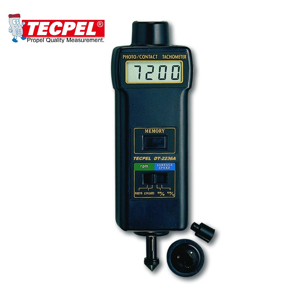 DT-2236A оптический тахометр контактный Бесконтактный цифровой тахометр
