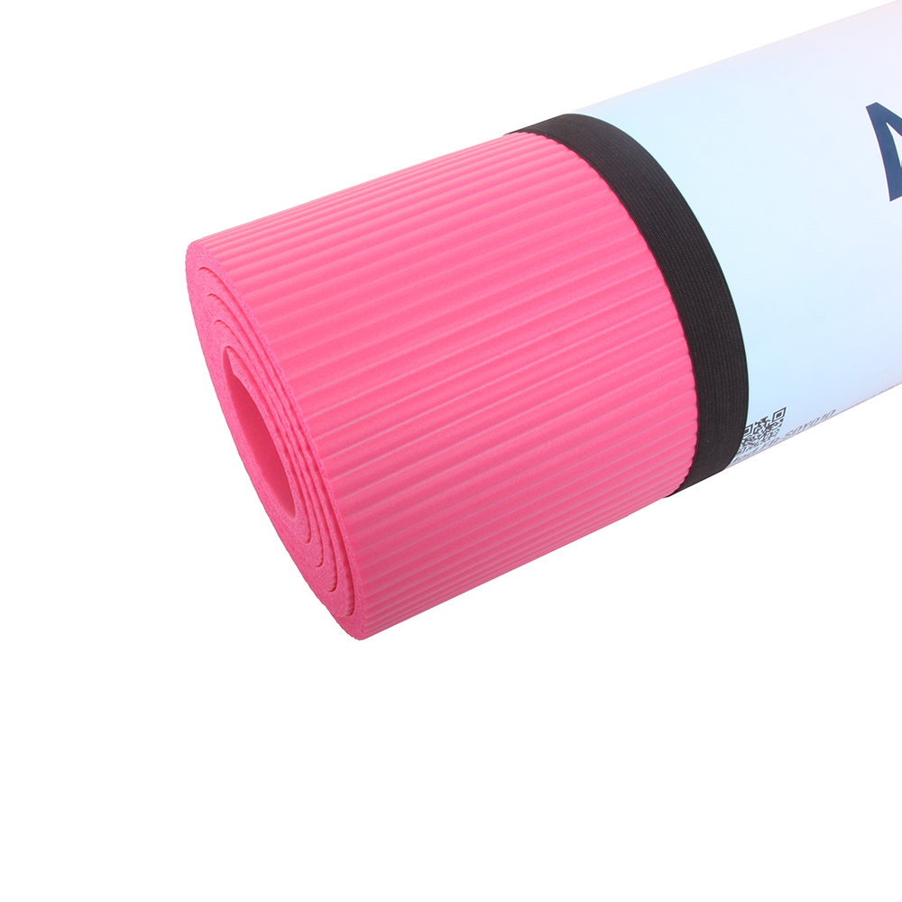 Fitness exercise type NBR yoga mat floor gym mat non slip with private label
