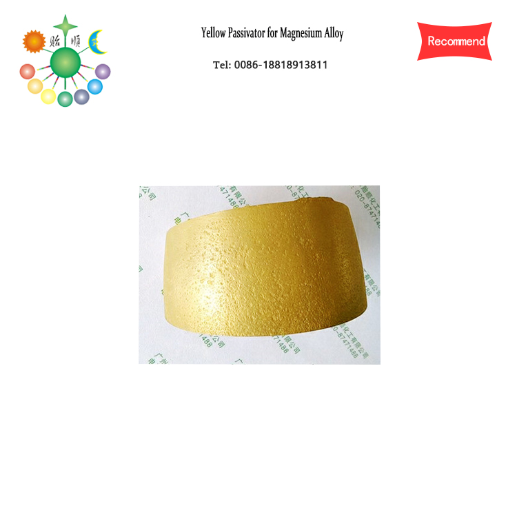 High corrosion resistance passivator Magnesium alloy coloring Magnesium alloy yellow passivation agent