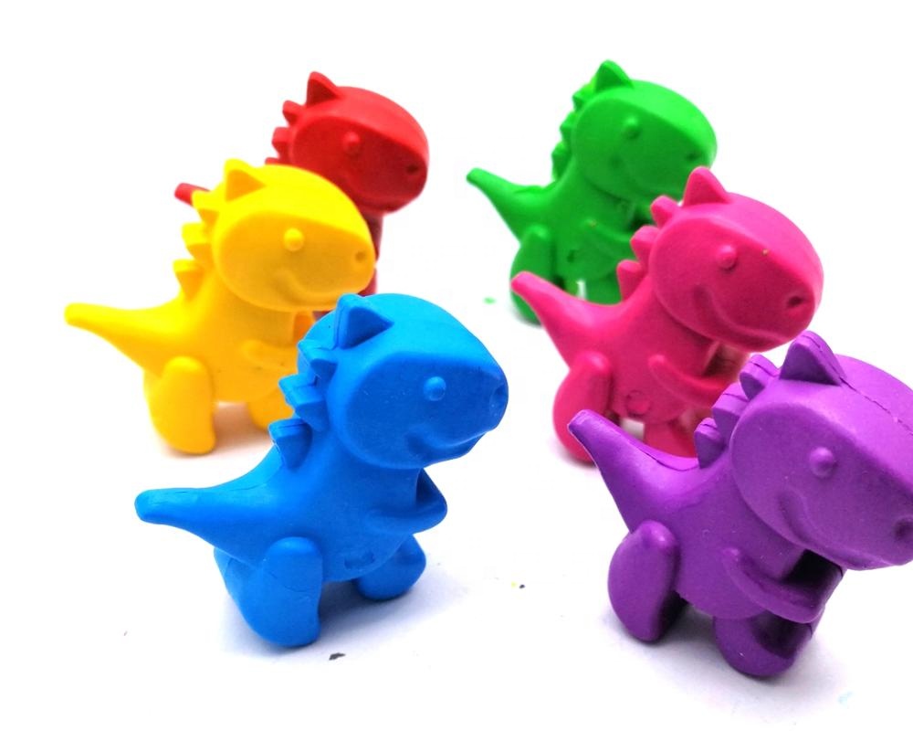 Пластиковый 3d-карандаш в форме динозавра, милый карандаш для детей, карандаш в форме динозавра для рисования