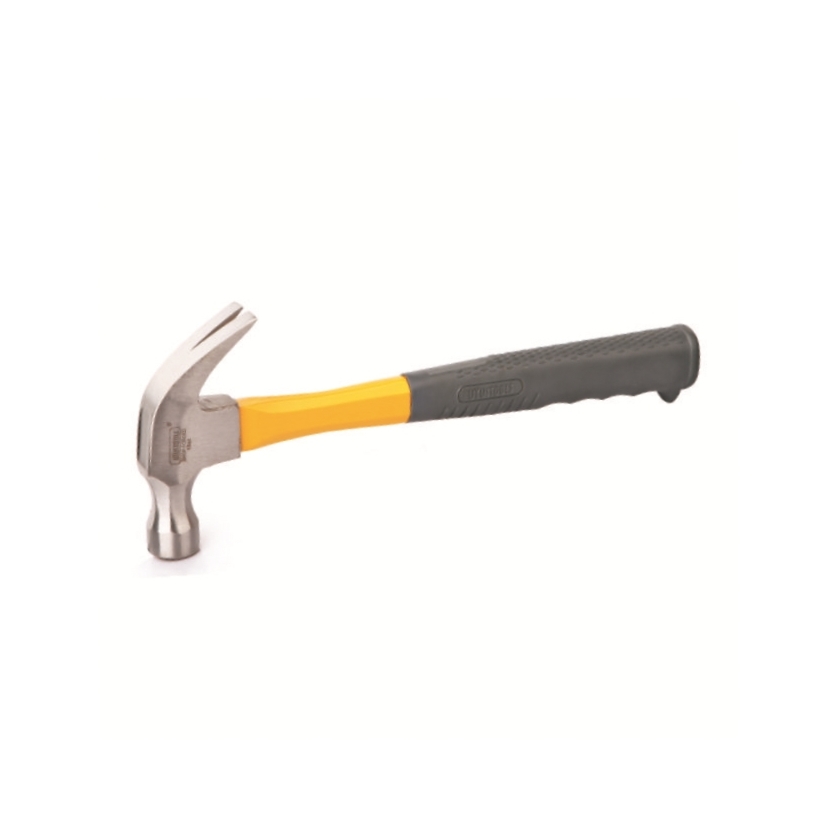 Fiberglass Handle Drop Forged Carbon Steel 12OZ Head Claw Hammer