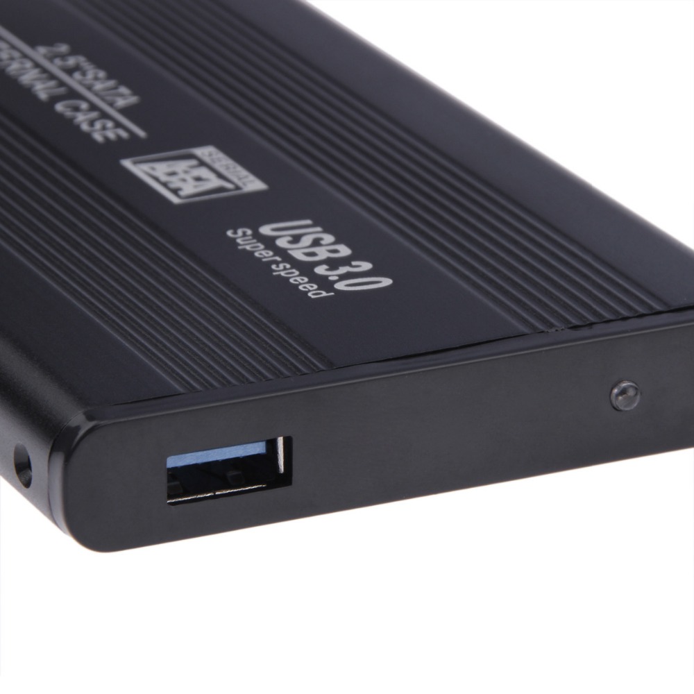 Внешний жесткий диск SuperSpeed USB 3,0 SATA, алюминий, 2,5 дюйма