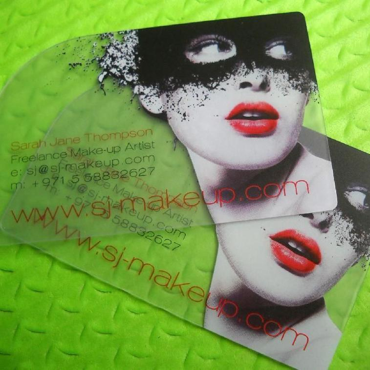 Standard blank printable transparent inkjet clear pvc customized plastic card