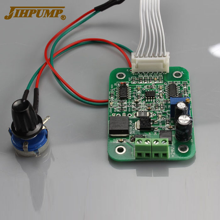 JIHPUMP DC перистальтический контроллер скорости двигателя насоса для регулировки скорости