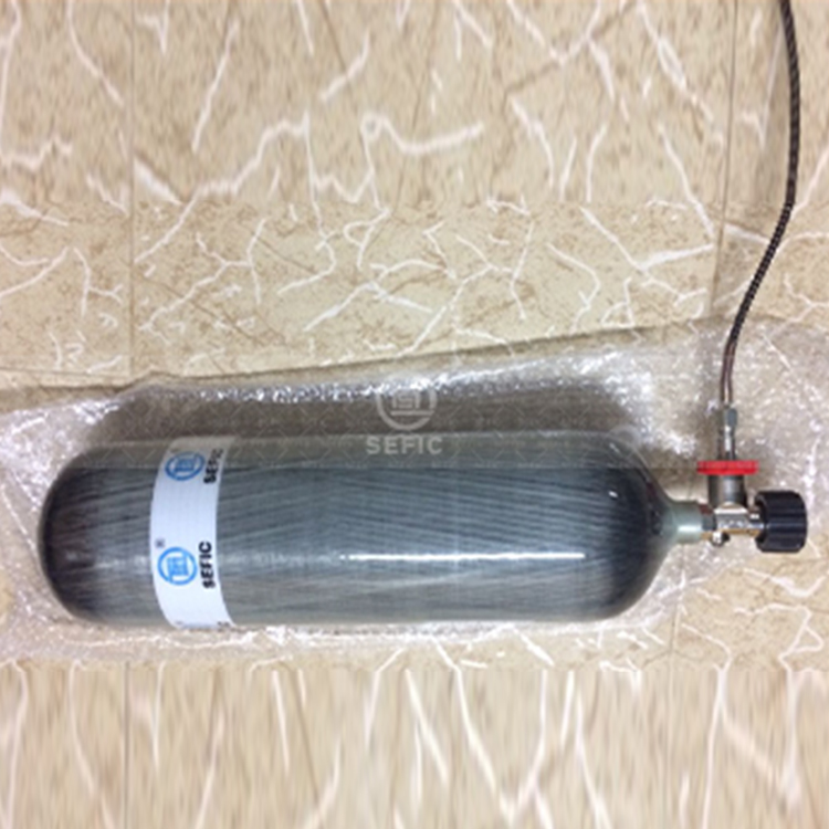 Композитный воздушный цилиндр 3 л, заполненный компрессором hpa 4500psi, резервуар для подводного плавания из углеродного волокна