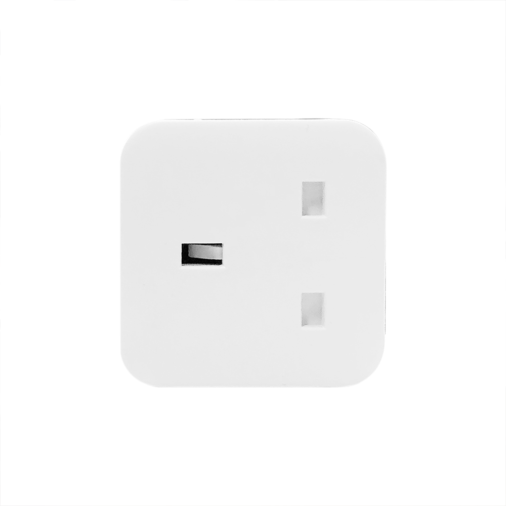 UEMON домашняя Автоматизация Великобритания квадратная вилка 15A умная Wi-Fi розетка с Tuya App дистанционное управление