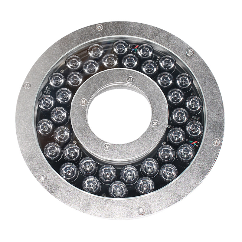 Новые продукты! 316L нержавеющая сталь 36*3 Вт DMX RGB /RGBW погружной фонтан светодиодные фонари на открытом воздухе фонтан освещения