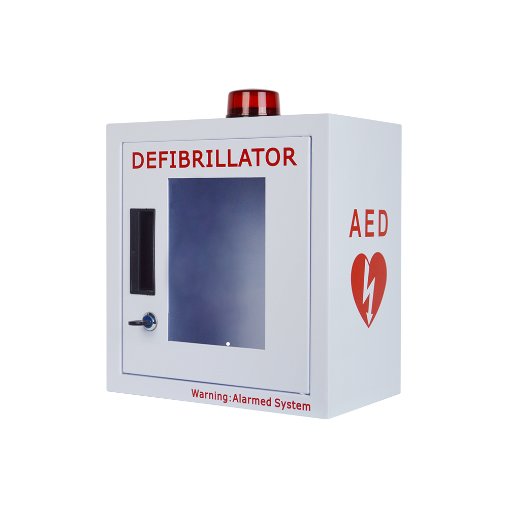 WAP-health fit all aed cabinet with logo print