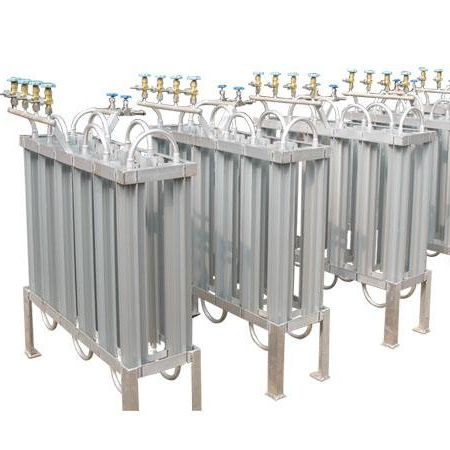 LNG/LIN/LOX/LAr/LCO2 испаритель окружающего воздуха жидкий азот теплообменник