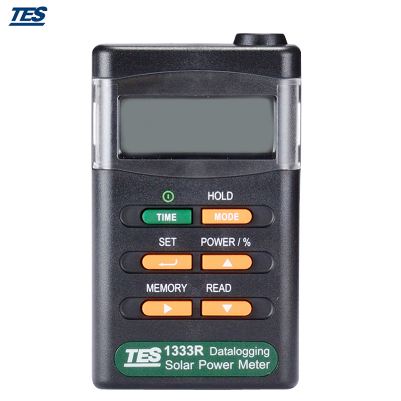 TES-1333R измеритель мощности на солнечной батарее, измеритель солнечного излучения, RS 232 интерфейс Tes1333r