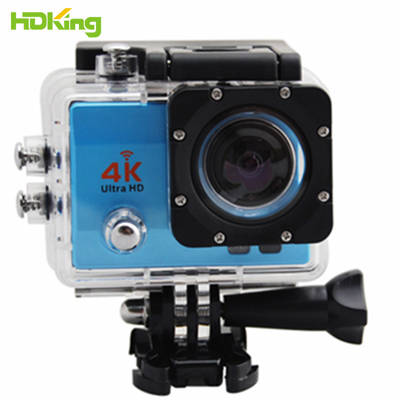 Full HD 4K 16MP Экшн-камера 30 м водонепроницаемая для пеших прогулок, вождения, плавания, дайвинга, катания на лыжах, велосипеде