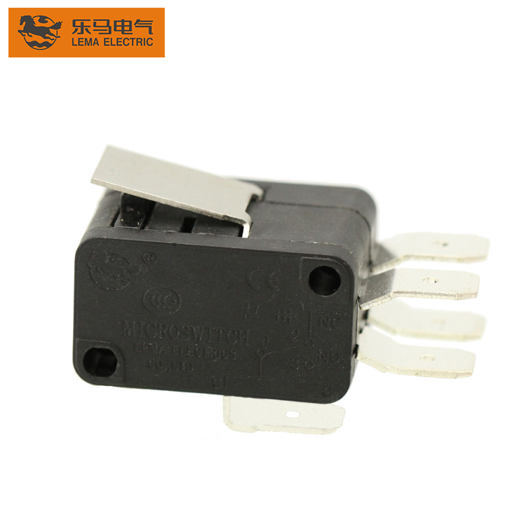 High Quality KW7-1II Short Lever Safety Double 16A 250VAC 6 Pin Cabinet Micro Switch