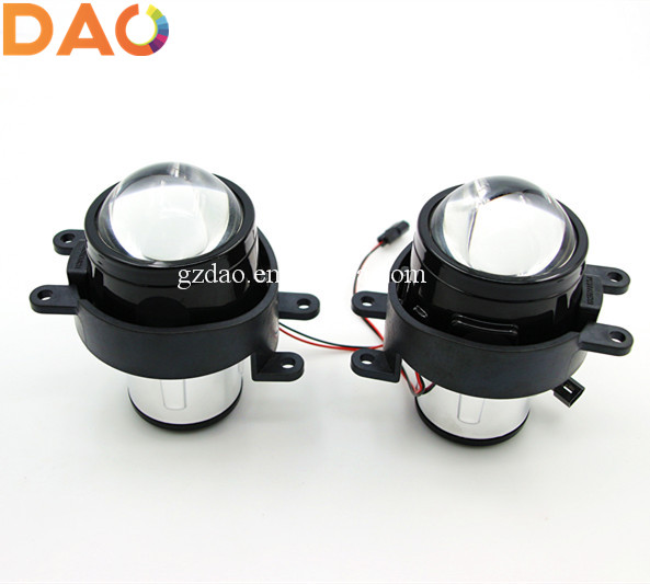 Комплект HID противотуманных фар дао 2,5 дюйма 12 В 2 шт. Биксеноновые Противотуманные фары Проекционные линзы для Toyo ta Автомобильные светодиодные фары H4 H7