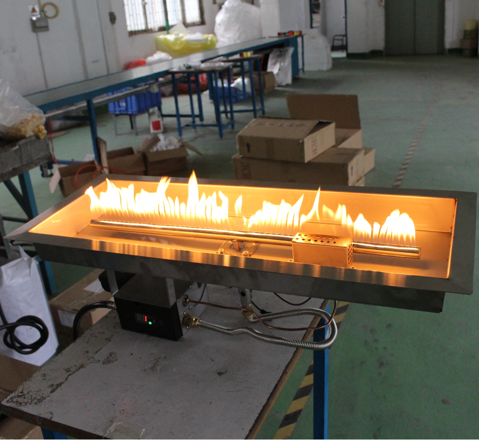 Прямоугольный наружный газовый нагреватель с дистанционным управлением/комплект горелки