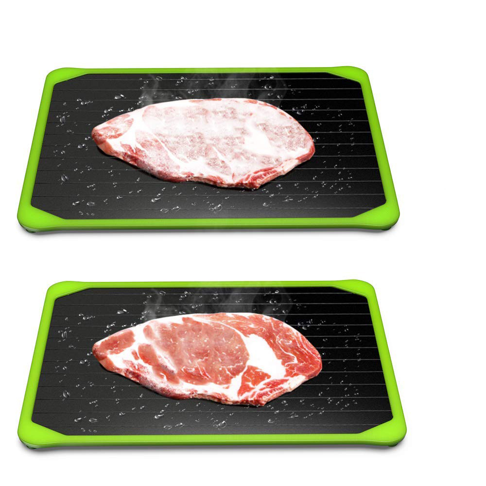 Новейшая модель; Размораживания лоток оттаивания замороженных продуктов за считанные минуты домашний Быстрый мясо размораживания лоток